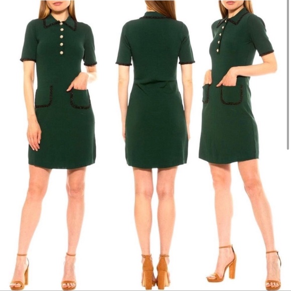Alexia Admor Piper Dress in Green - Picture 2 of 10